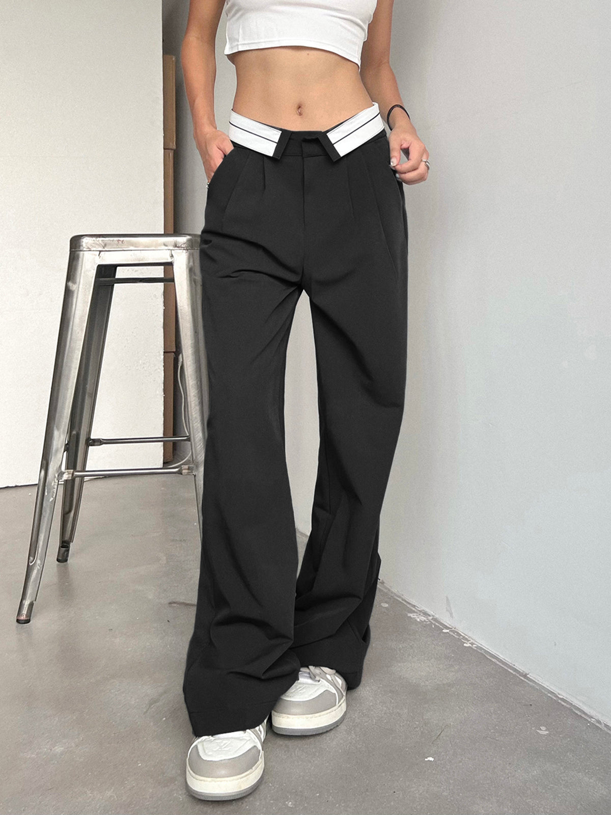 MEIS™ | Recreation Day Straight Leg Dress Pants