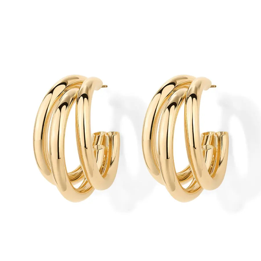 MEIS™ | Trinity Hoop Earrings