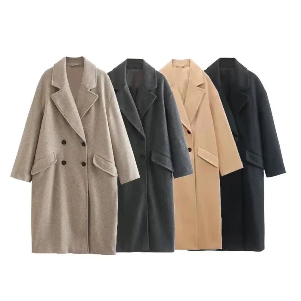 MEIS™| Double-Breasted Warm Trench Coat