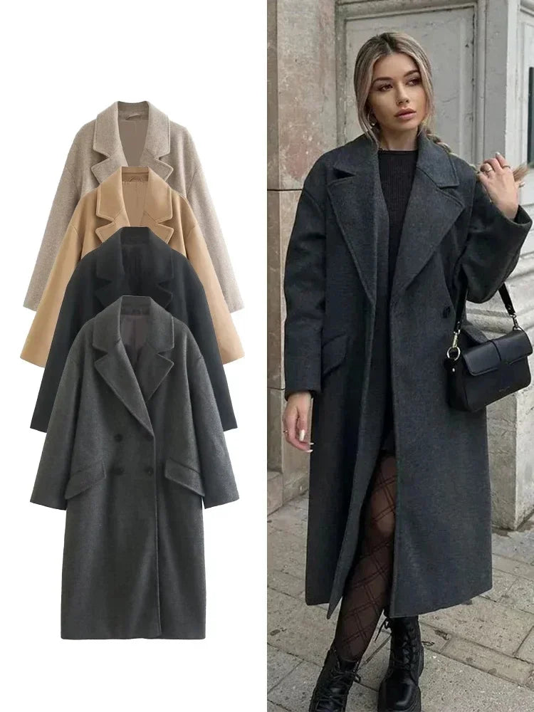 MEIS™| Double-Breasted Warm Trench Coat