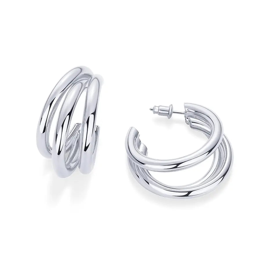 MEIS™ | Trinity Hoop Earrings