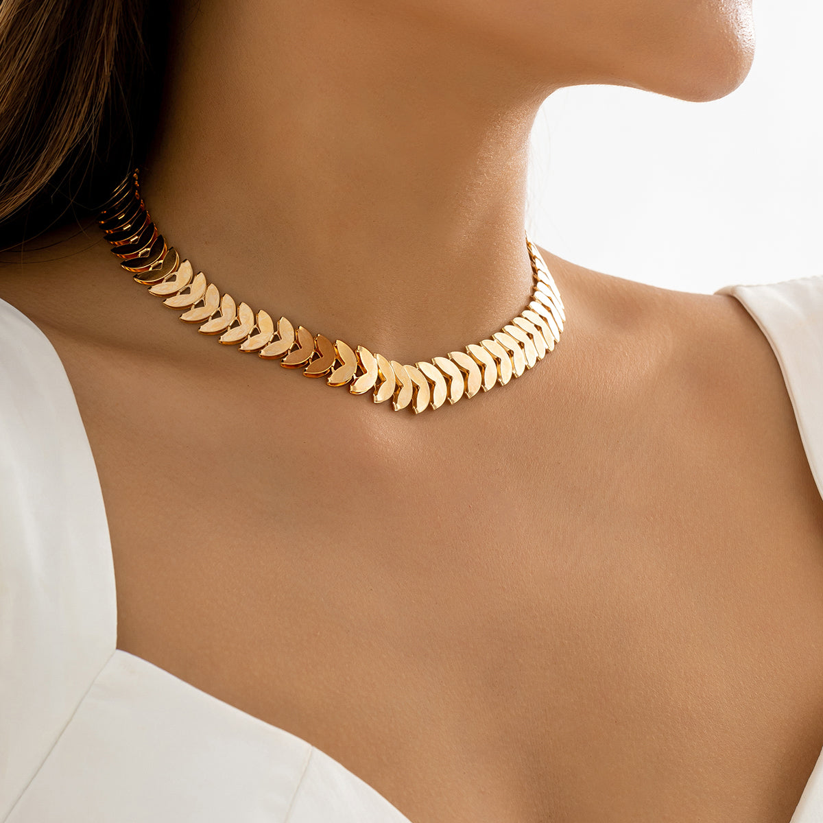 MEIS™ | Golden Cascade Choker