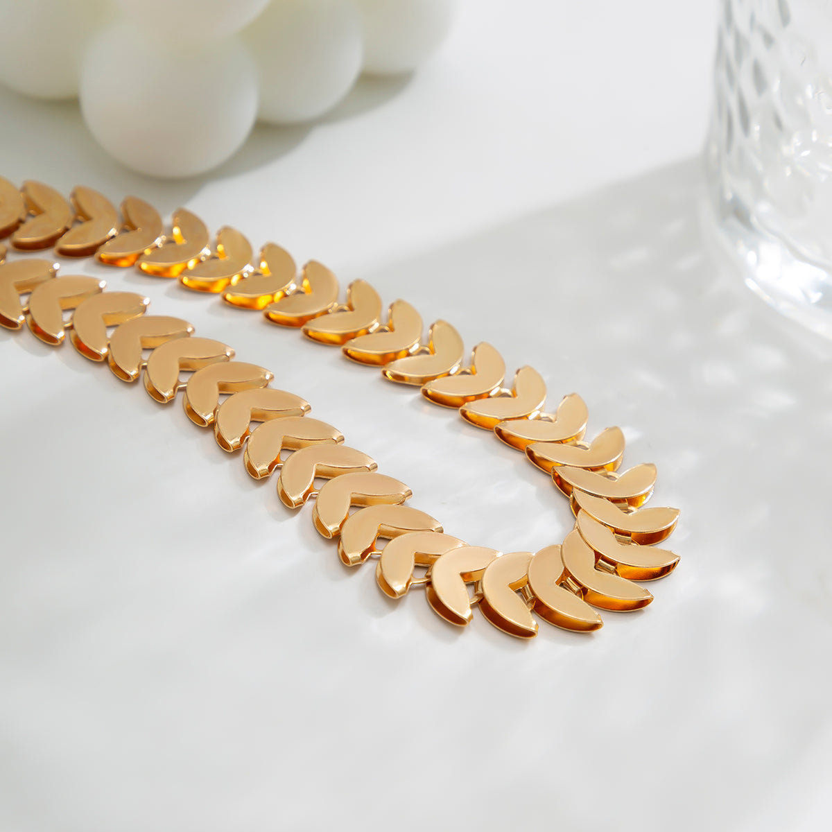 MEIS™ | Golden Cascade Choker