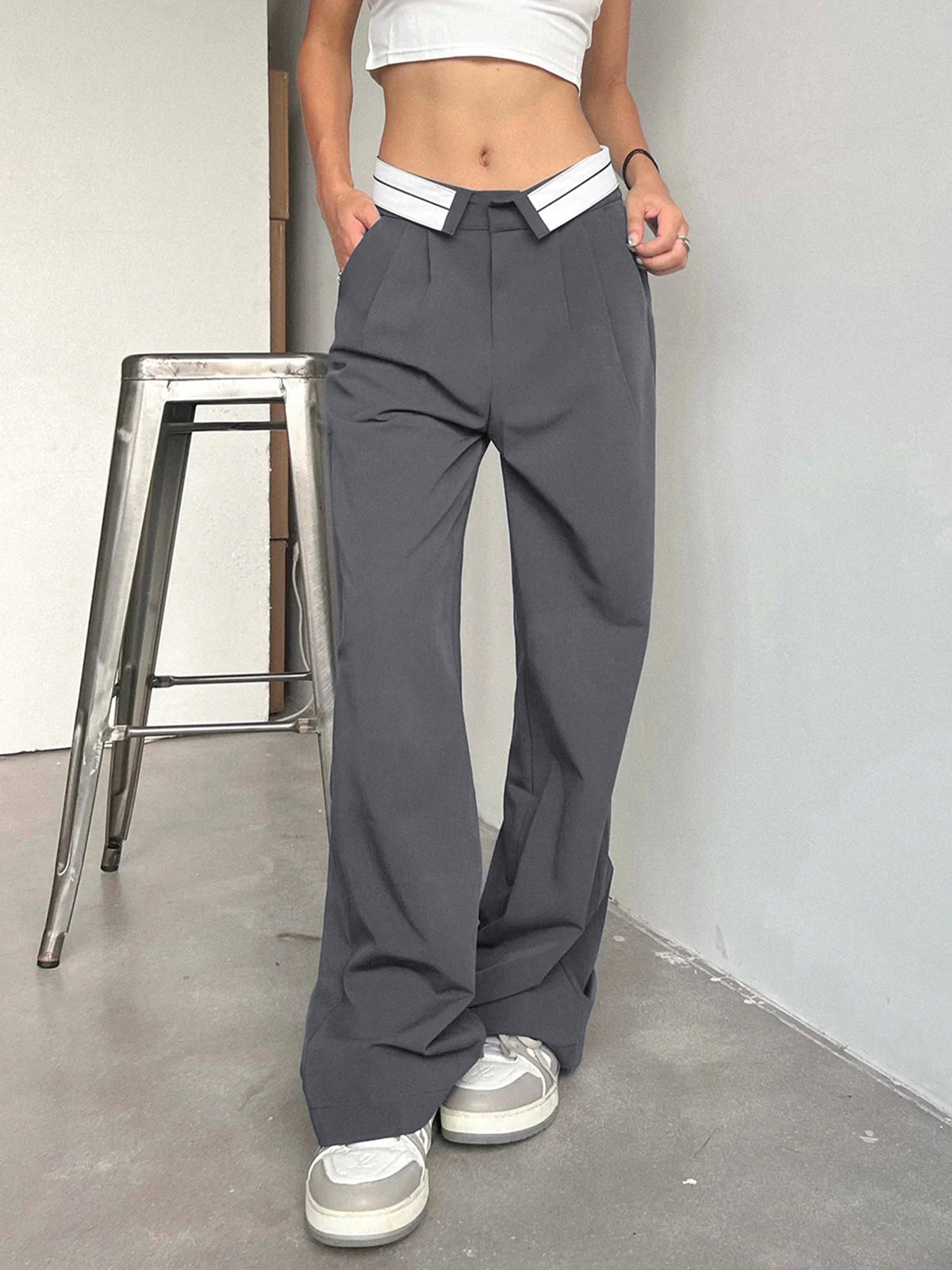 MEIS™ | Recreation Day Straight Leg Dress Pants