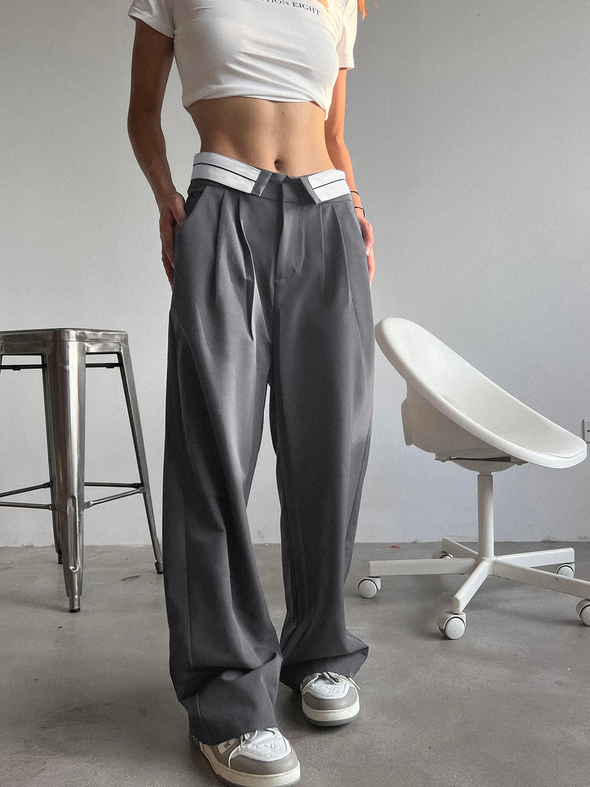 MEIS™ | Recreation Day Straight Leg Dress Pants